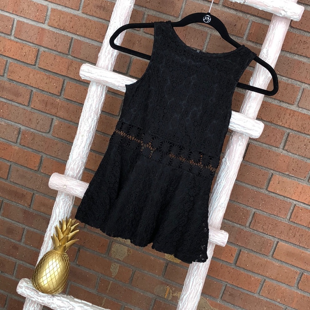 Haute Monde black dress shirt